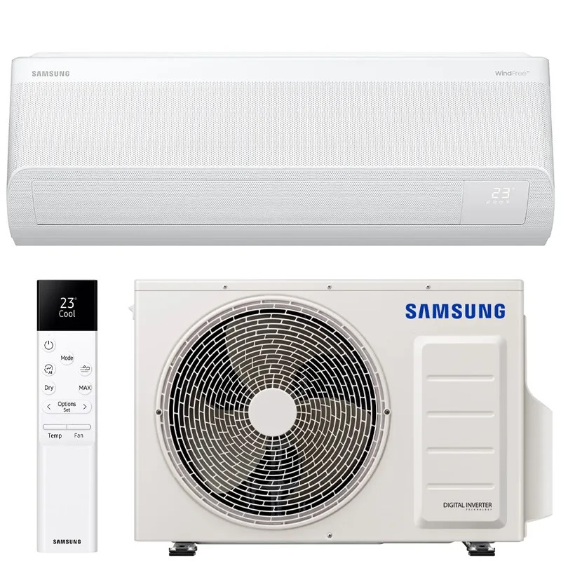 Klimatizace s možností montáže Samsung Wind-Free COMFORT S2  1 + 1  2,5 kW
