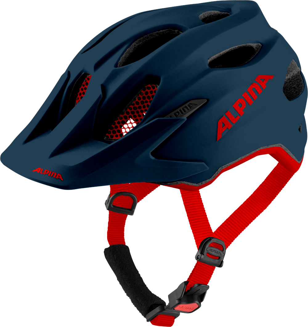 Cyklistická helma Alpina Carapax JR - dětská indigo 