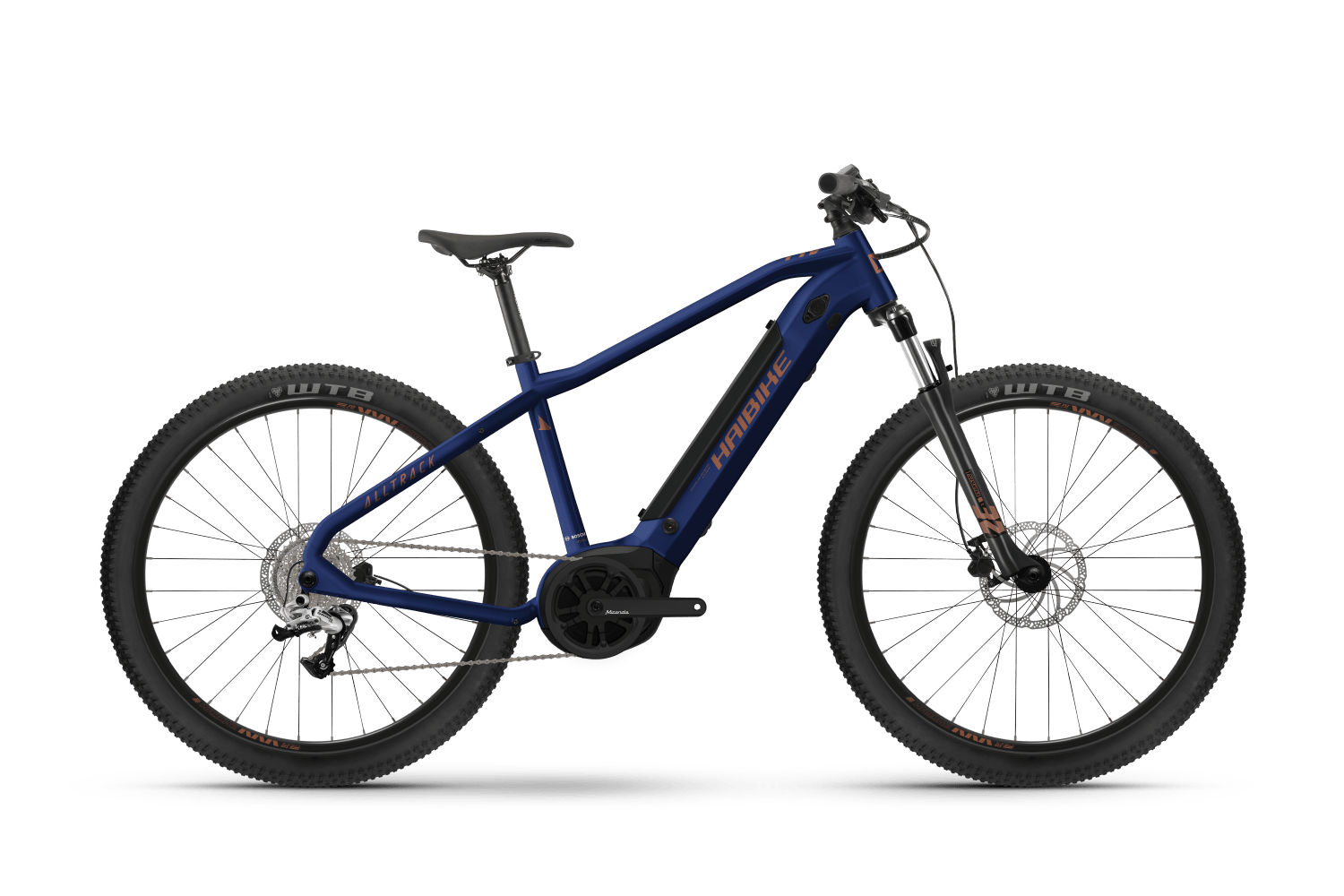 Haibike AllTrack 4 vel.M kola 29" gloss blue/leather