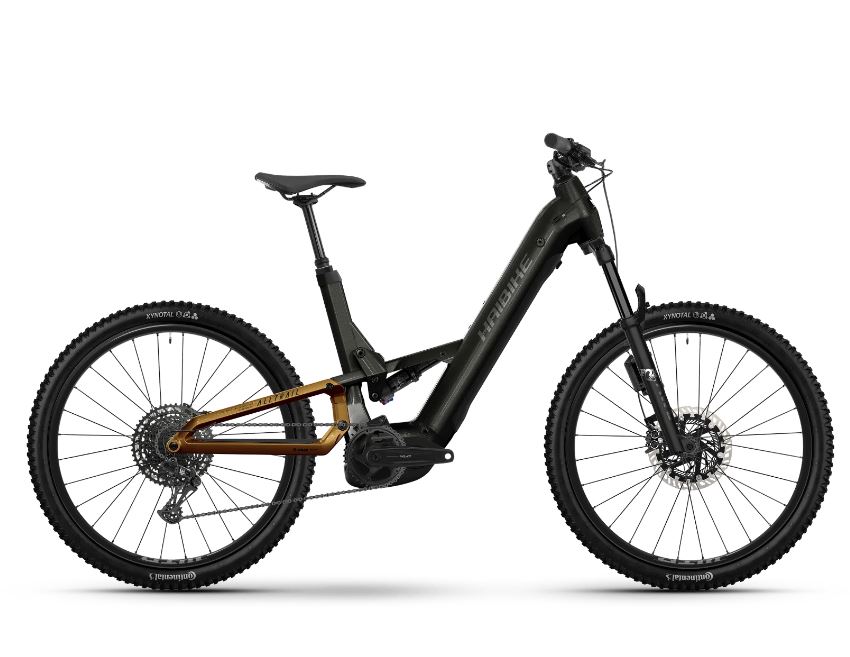 Haibike AllTrail 10.5 Low ABS vel.S kola 27,5" black ninja gold grey